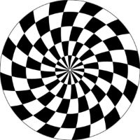 12'' Slipmat - Checker Spiral 